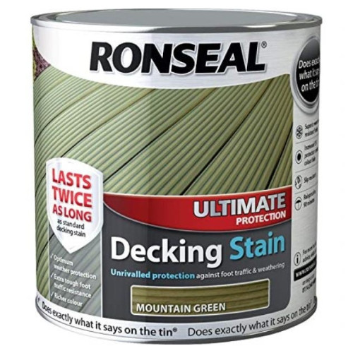 Ronseal Ult Deck Stain Mountain Green